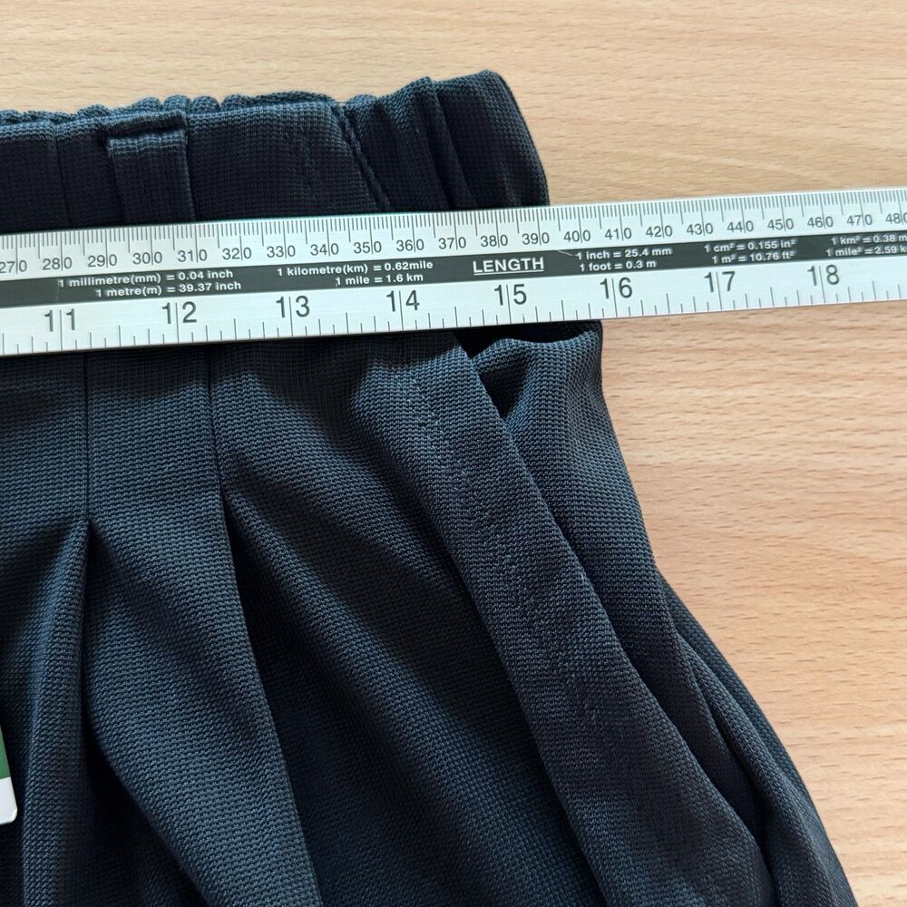 Halara Flex High Waisted Pocket Wide Leg Waffle Work Pants Black L NWT - Picture 6 of 8